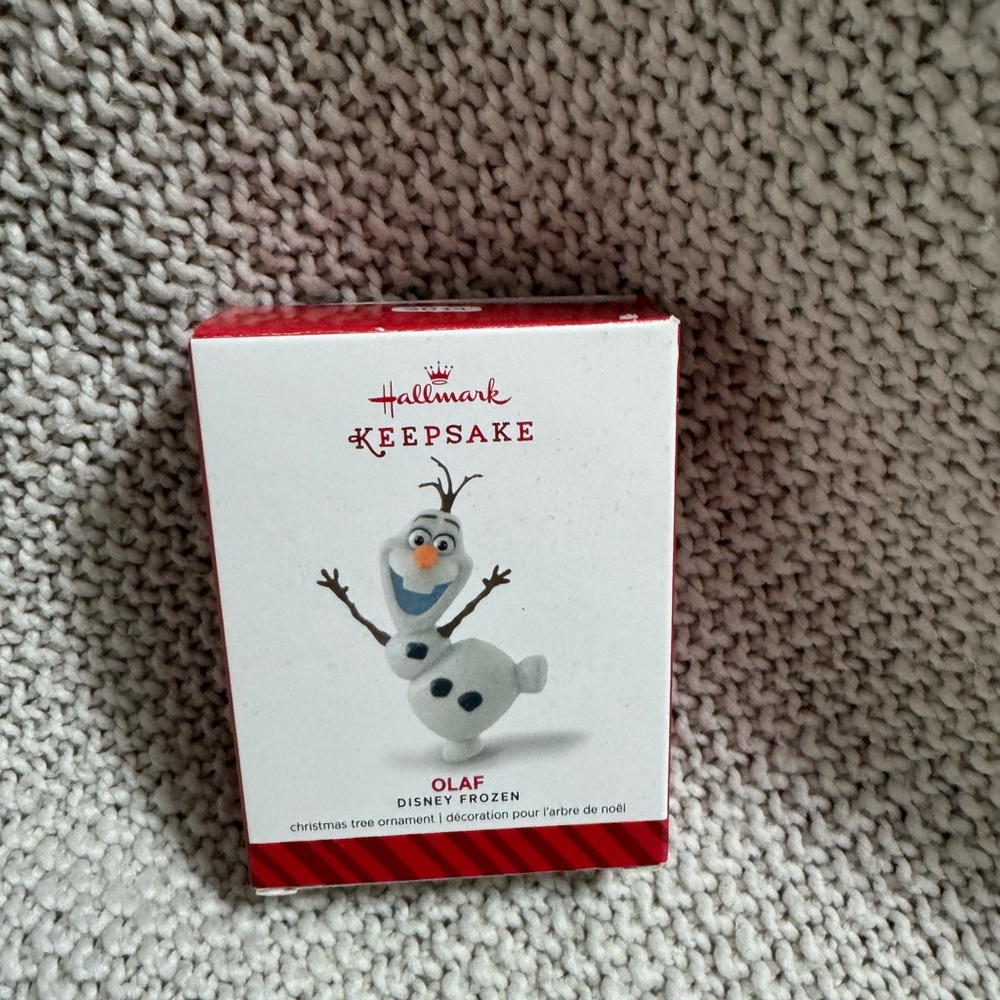 Hallmark Keepsake Christmas ornament‎ featuring the character Olaf